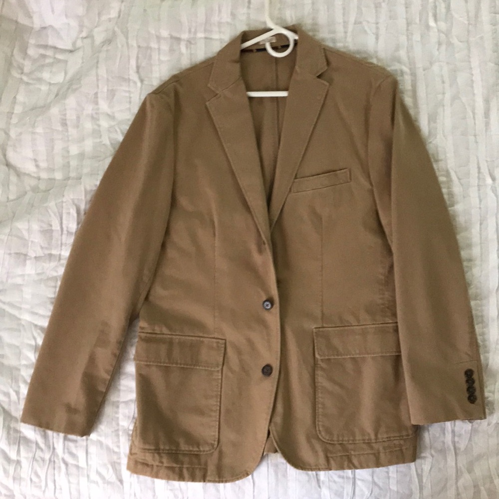 J. Crew Broken in chino sport coat